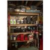 Image 1 : Multi-Shelf Workshop & Automotive Lot: Ammo Cans, Tool Totes, Fasteners, Wiring, Metal Index Boxes &
