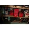 Image 3 : Multi-Shelf Workshop & Automotive Lot: Ammo Cans, Tool Totes, Fasteners, Wiring, Metal Index Boxes &