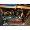Image 2 : Wood Workshop Stand Cart with Hardware Tray, Hand Tools & Shop Supplies