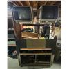 Image 1 : Vintage Synercom GWS IV Dual-Screen CRT CAD/GIS Workstation Terminal & Stand