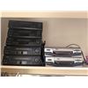 Image 1 : Lot of 7 VCRs: (5) Sharp 4-Head Hi-Fi Stereo & (2) RCA AccuSearch VHS Players
