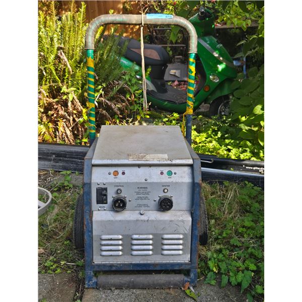 Heavy-Duty Wheeled Industrial Control Box / Power Supply Transformer Unit