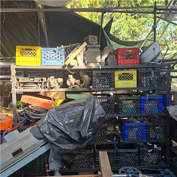 Large Lot: Film & Special Effects Rigging, Grip Gear, Tool Cabinet & Custom Machinery (Scaffolding N