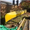 Image 1 : Vintage Yellow Canoe w/Stand