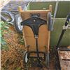 Image 3 : Yard & Utility Lot: Mowers, Hand Trucks, Folding Table & Wheeled Jobsite Power Distribution Panel