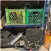 Image 2 : Workshop Shelving & Shop Clearance: Ryobi Sander, Vintage Stark Oscilloscope, Power Supplies, Hardwa