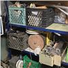 Image 3 : Workshop Shelving & Shop Clearance: Ryobi Sander, Vintage Stark Oscilloscope, Power Supplies, Hardwa