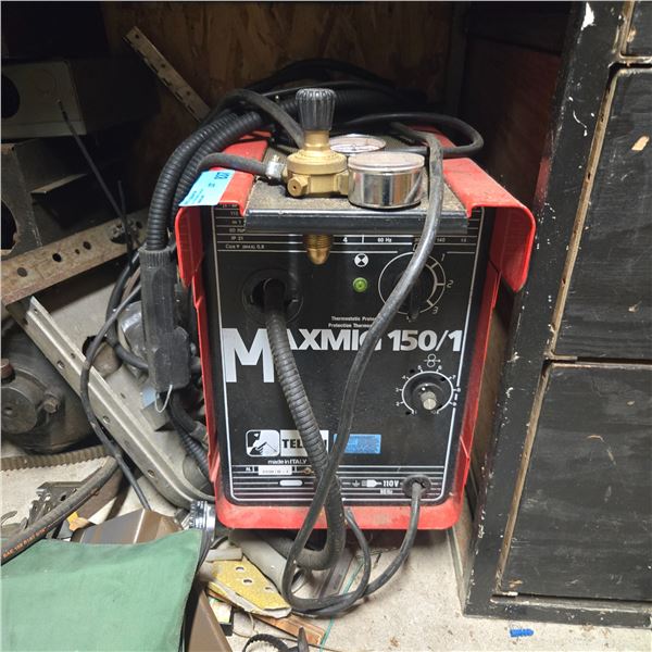 Telwin Maxmig 150/1 Portable Wire Feed MIG Welder with Gas Regulator (110V)