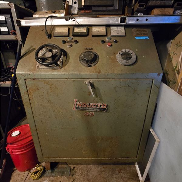Vintage Inductotherm Inducto 20 Induction Melting Power Supply / Control Console