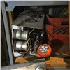 Image 2 : Shop & Foundry Clearance: Vintage Master Time Clock, Electric Kiln, Auto Parts, Cement & Storage Con