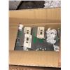 Image 2 : Large Group of Film Reels in Metal Canisters, Ushio Halogen Bulbs & Large Sylvania Mogul Base Mogul 