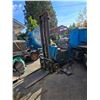 Image 1 : Vintage Industrial Propane / LPG Solid Tire Warehouse Forklift with Overhead Guard