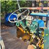 Image 3 : Vintage Industrial Propane / LPG Solid Tire Warehouse Forklift with Overhead Guard