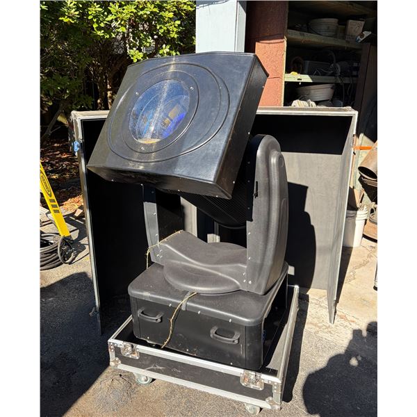 Large Professional Moving Head Stage Spotlight with Road Case