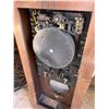 Image 3 : Vintage IBM Industrial Time Clock with Wood Cabinet