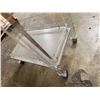 Image 10 : Geoffrey Bradfield Luctie Two Tier Bar Cart 31.5"x18"x33"