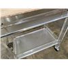 Image 16 : Geoffrey Bradfield Luctie Two Tier Bar Cart 31.5"x18"x33"