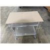 Image 1 : Geoffrey Bradfield Luctie Two Tier Bar Cart 31.5"x18"x33"
