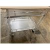 Image 8 : Geoffrey Bradfield Luctie Two Tier Bar Cart 31.5"x18"x33"
