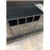 Image 11 : 2 PC Pantry/ Bar Cabinet with Sink 63"x16"x71" (Cosmetic Wear)