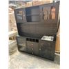 Image 2 : 2 PC Pantry/ Bar Cabinet with Sink 63"x16"x71" (Cosmetic Wear)