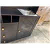 Image 7 : 2 PC Pantry/ Bar Cabinet with Sink 63"x16"x71" (Cosmetic Wear)