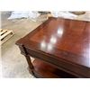 Image 20 : Pair of Hekman Two Drawer Side Tables 27"x27"x24.5"
