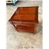 Image 3 : Pair of Hekman Two Drawer Side Tables 27"x27"x24.5"