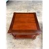 Image 5 : Pair of Hekman Two Drawer Side Tables 27"x27"x24.5"