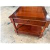 Image 7 : Pair of Hekman Two Drawer Side Tables 27"x27"x24.5"