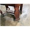 Image 4 : Antique Enamel Top Table with Pull Out Sides and Drawer 40"x26"x31"