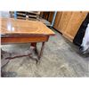 Image 6 : Antique Enamel Top Table with Pull Out Sides and Drawer 40"x26"x31"