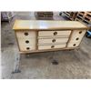 Image 2 : MCM Magnussn Nine Drawer Dresser 66"x18"x31"