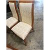Image 20 : Hickory Manafacturing  Maple Inlaid Dinning Room Table 73"x41"x31" with 8 Hickory White Upholstered 