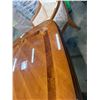 Image 36 : Hickory Manafacturing  Maple Inlaid Dinning Room Table 73"x41"x31" with 8 Hickory White Upholstered 