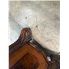 Image 38 : Hickory Manafacturing  Maple Inlaid Dinning Room Table 73"x41"x31" with 8 Hickory White Upholstered 