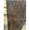 Image 4 : Antique Carved Nupe Door Wall Art 26"x57.5"