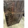 Image 5 : Antique Carved Nupe Door Wall Art 26"x57.5"