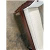 Image 10 : Hickory Chair Company Mahogany Upholstered Bench  52"x19"x20"