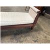 Image 11 : Hickory Chair Company Mahogany Upholstered Bench  52"x19"x20"
