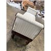 Image 16 : Hickory Chair Company Mahogany Upholstered Bench  52"x19"x20"