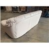 Image 8 : Cream Color Made In Italy Couch 84"x36"x16" Model NAT752 3STR (Cosmetic Wear)