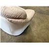 Image 10 : Cream Color Made In Italy Chair  42"x36"x16" Model NAT752 Chair (Has Tear in Upholstery)