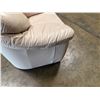 Image 11 : Cream Color Made In Italy Chair  42"x36"x16" Model NAT752 Chair (Has Tear in Upholstery)