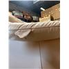 Image 19 : Cream Color Made In Italy Chair  42"x36"x16" Model NAT752 Chair (Has Tear in Upholstery)