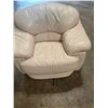 Image 3 : Cream Color Made In Italy Chair  42"x36"x16" Model NAT752 Chair (Has Tear in Upholstery)