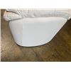 Image 8 : Cream Color Made In Italy Chair  42"x36"x16" Model NAT752 Chair (Has Tear in Upholstery)