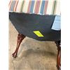 Image 16 : Style Upholstering  Inc. Queen Anne Style Striped Winback Chair 27"x27"x17"