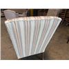 Image 7 : Hickory Chair Company Striped Winback Chair 25"x30"x20"