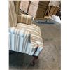 Image 11 : Hickory Chair Company Striped Winback Chair 25"x30"x20"